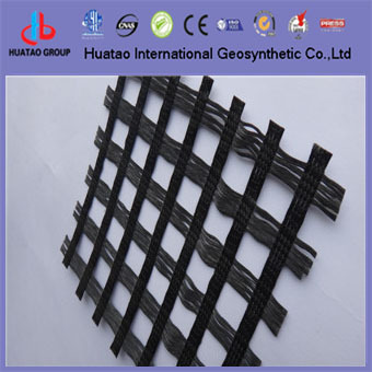 Polyester woven mine geogrid