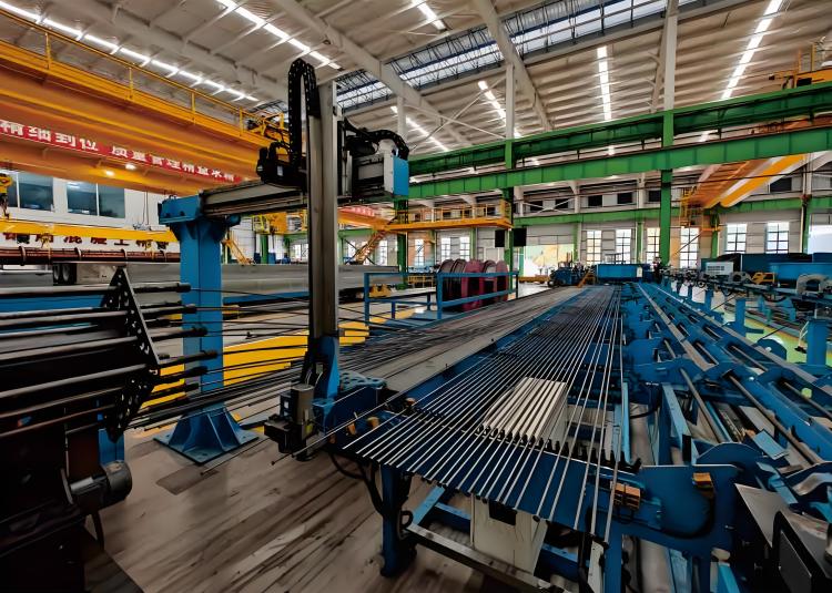 High Speed Automatic rib threading machine