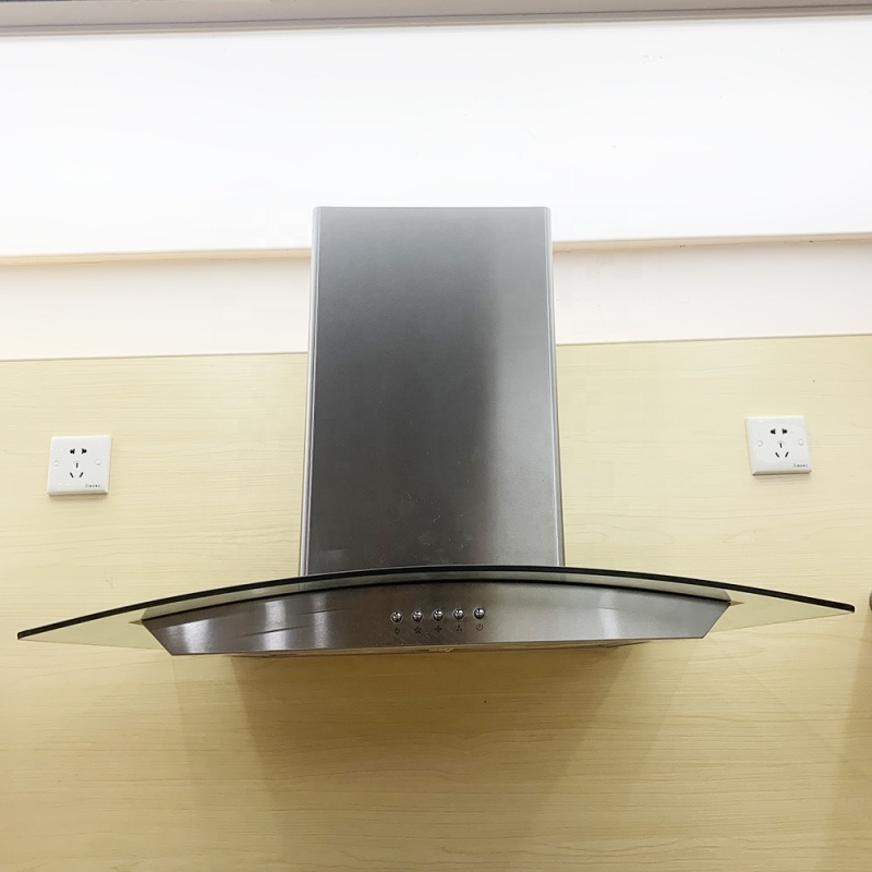 SS Filter 90cm ETL Certificate Hot Sale North America Type Touch Control Kitchen Appliance Range Hood