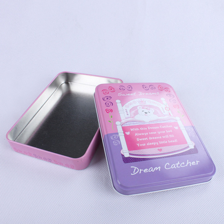 Metal Tinplate Materiale Kosmetik Mascara Tin Boxes