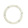 White Color Screw Ceramic Bezel For Wrist Watch