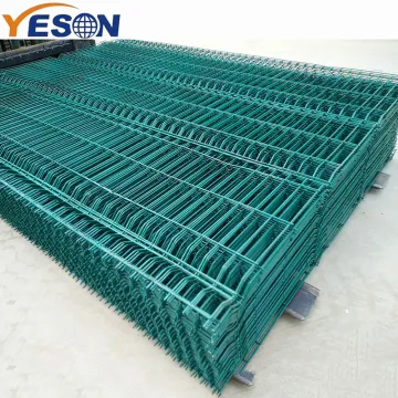 Wholesale Galvanized Fence Panel Mesh 3D Curved Welded