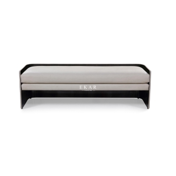 Nordic Modern Minimalist Velvet Stool & Ottoman