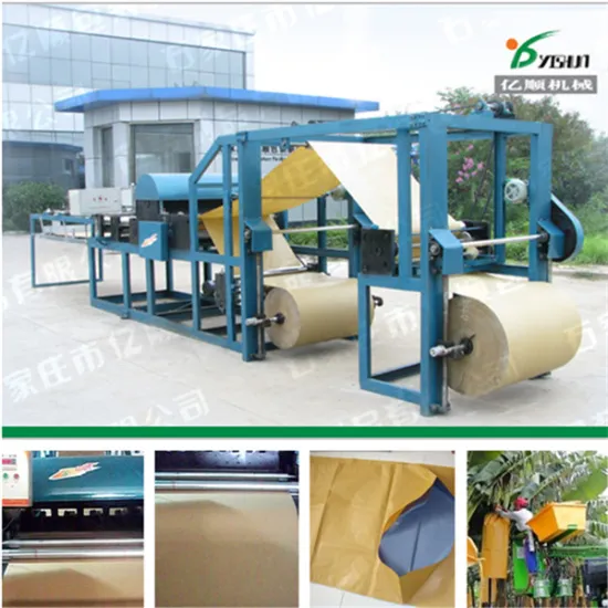Banana guard paper bag making machine YSG-19