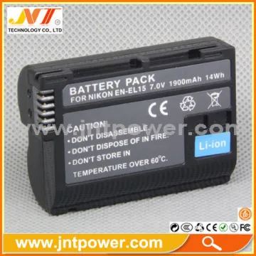 Digital Camera Battery En-el15 For Nikon D800 D800e D7000 D7100 D600 
