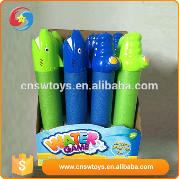 Customized alibaba China blue and green kids plastic toys water gun
