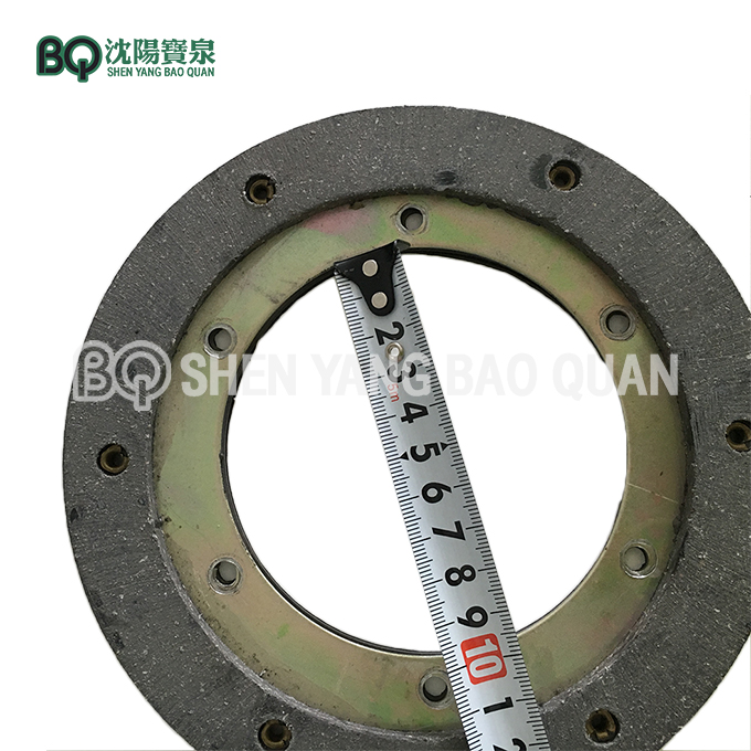 Brake Pad for Tower Crane Slewing Motor