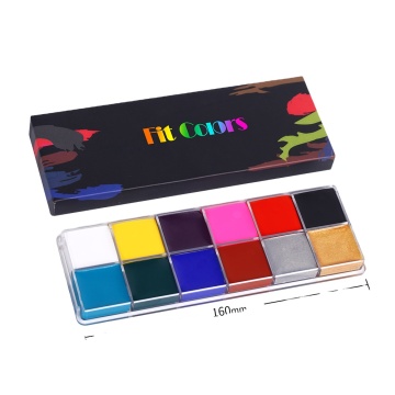 12 Color Face Paint, Festival Body Painting, Halloween Makeup, Clown Art: A Comprehensive Guide to Face and Body Decoration