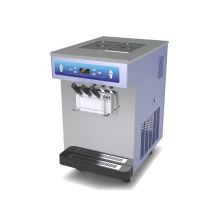 Professional Counter Top Commercial Ice Cream Maker, Soft Serve Automatic Ice Cream Machi With 3 Flavor