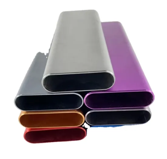 Custom Aluminum Profile Energy Storage Power Supply Shell Charging Bank Oval Tube