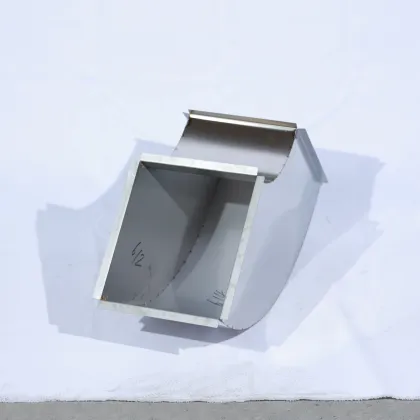 Widely Used Stainless Steel Composite Air Duct Elbow Fittings for HVAC Systems