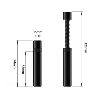 Vertical Acrylic Aluminum Alloy Graphics Card GPU Holder