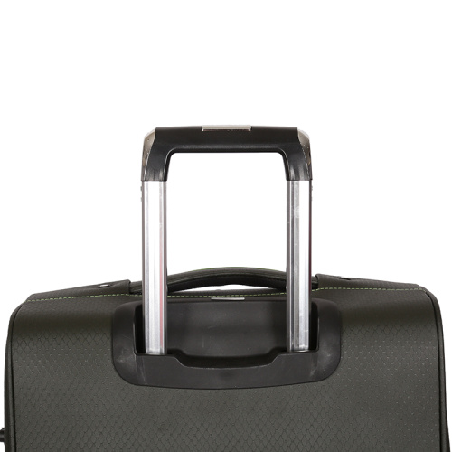 Fabric Polyester Trolley  Suitcase Wheeled Fabric Luggage