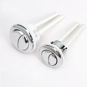 High Quality ABS Chrome Plated WC Single Push Button