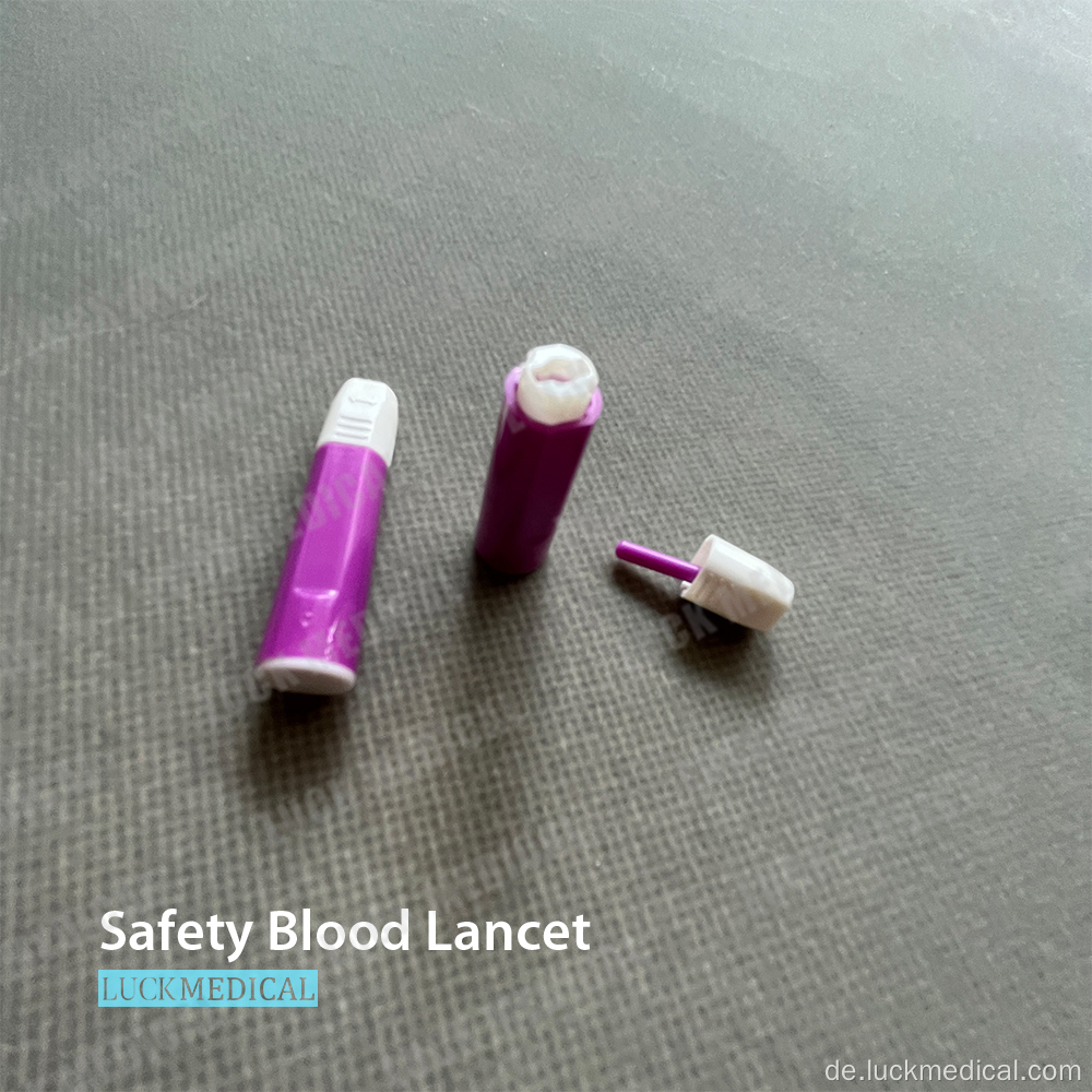 Einweg -Autosicherheit Lancet Pen