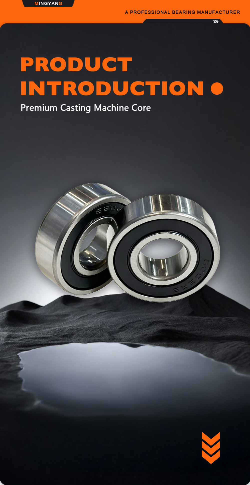 6202 2RS Pre‑Greased Precision Mechanical Bearing x