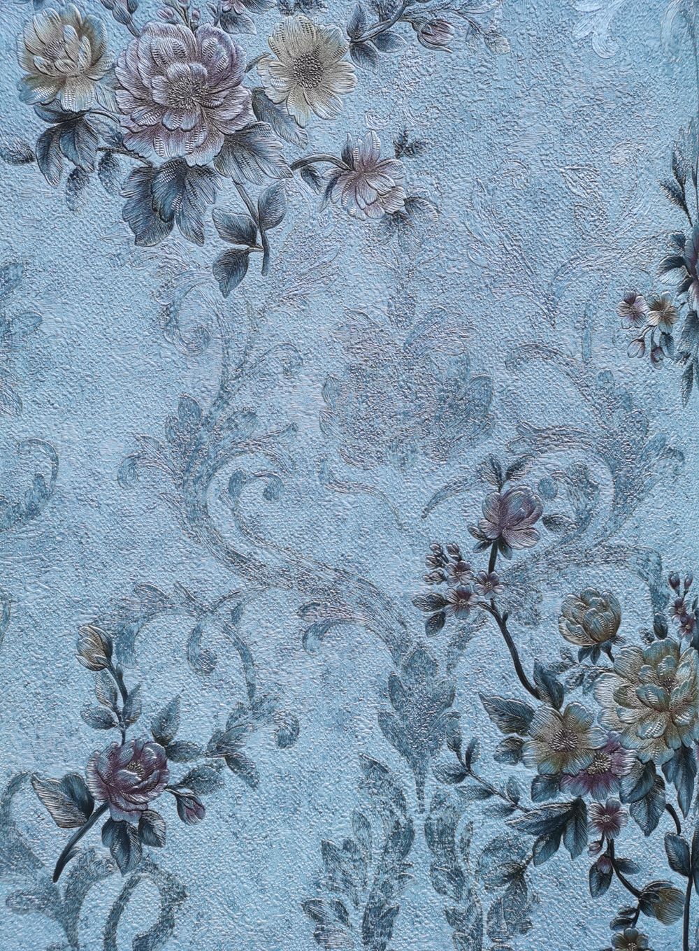 flower pvc wallpaper