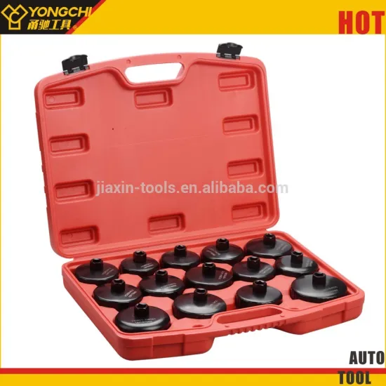 1/2" DR. 14 Pieces workshop tools Cap Type Oil Filter wrench