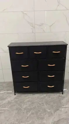 9 fabric drawers storage organizer with drawers