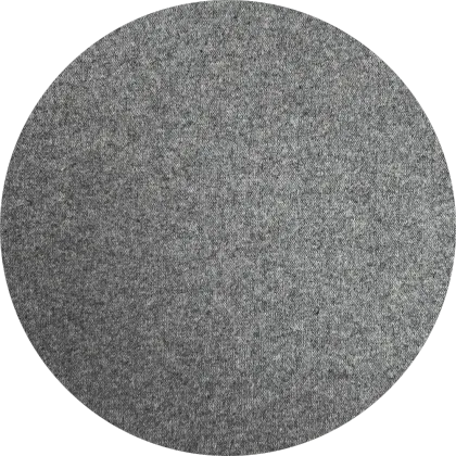 Knitted double face wool polyester blend fabric