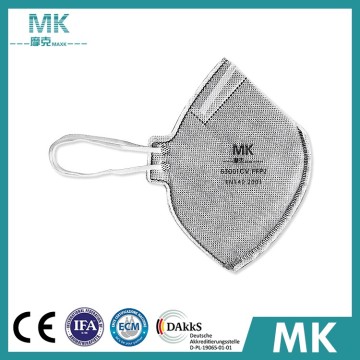 carbon n95 folded dust mask/respirator