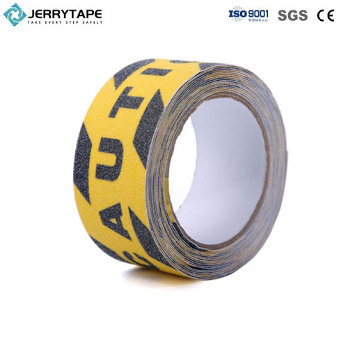 PVC Black and Yellow Anti Slip Tape Tapak untuk Tangga