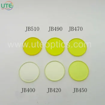 JB450 Yellow Optical Glass for Beauty Machines
