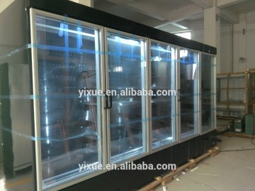 China high quality multi door upright cooler display
