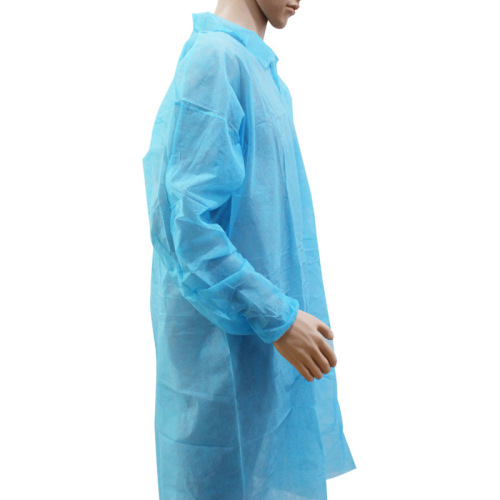 Robe d&#39;isolation de chemise de laboratoire étanche à la poussière