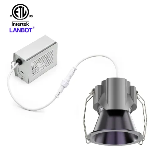 ETL Certified Adjustable LED Recessed Downlight: 10W Aluminum Anti-Glare Dimmable Trimless LED Ceiling Spotlight