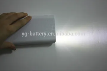 Mobile Power Bank 8000 mAh OEM 18650 Powerbank Portable Charger 8000mah with High Bright LED Flashlight
