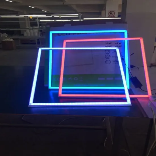 Hot Sell RGB LED Panel Light 600x600 LED Frame