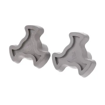 2Pcs 17mm Microwave Oven Turntable Roller Guide Support Coupler Tray Shaft