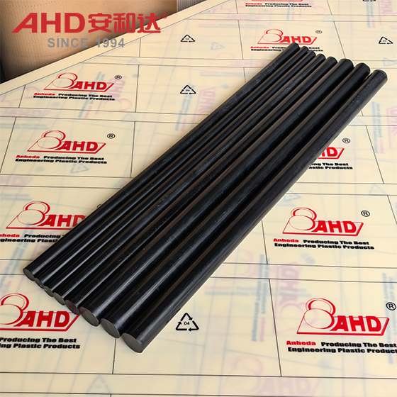 Pure PA66 Rod Black