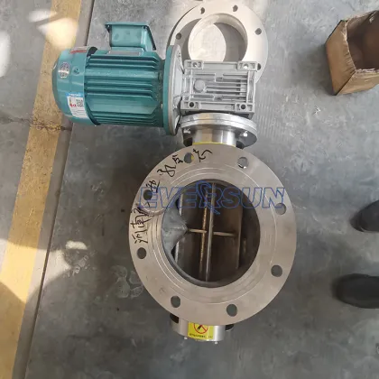 Animal Feed Manufacturing: Food Powder Feeder Valve Discharge Device