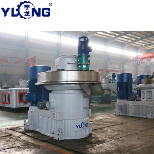 YULONG XGJ850 2.5-3.5T / H EFB-vezelpelletfabriek voor verkoop: