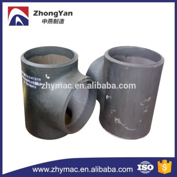 A234 wpb-w pipe fittings, black steel pipe fitting tee