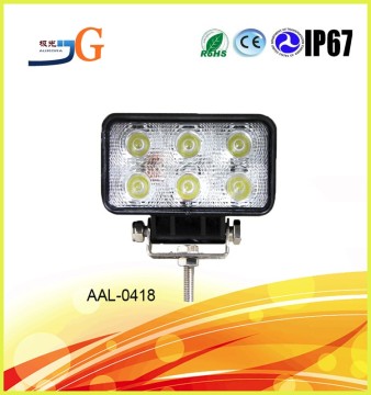 1350 Lumen 18W LED Work Light spot Beam Off-road Driving Fog Lamp Truck 12V/24V 4WD AAL-0418