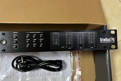 Professional Stage Sound Equipment: Discover the EIF DriveRack PA2 2in6out DSP Digital Audio Processor