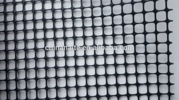 Plastic square mesh fence