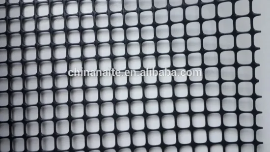 Plastic square mesh fence