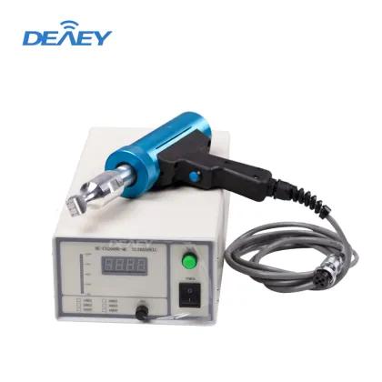 Handheld Ultrasonic Spot Welder for Plastic Fabric Welding - Branson