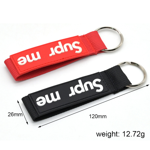 Cartoon Keychain with PVC Patch