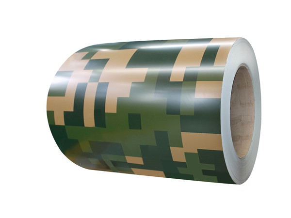 camouflage stainless steel coil