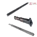 High-output tungsten-carbide-coated alloy abs parallel twin screw barrel