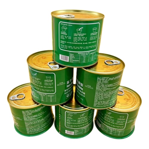 Latas de molho duráveis ​​com design de tampa segura