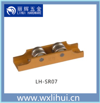 aluminum alloy oxidated window roller/upvc sliidng window system accessories