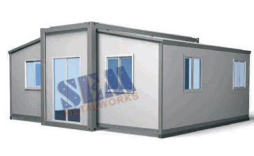Cutting-edge 50mm Eps Sandwich Panel Modular Flodable House , Easy Installation Container