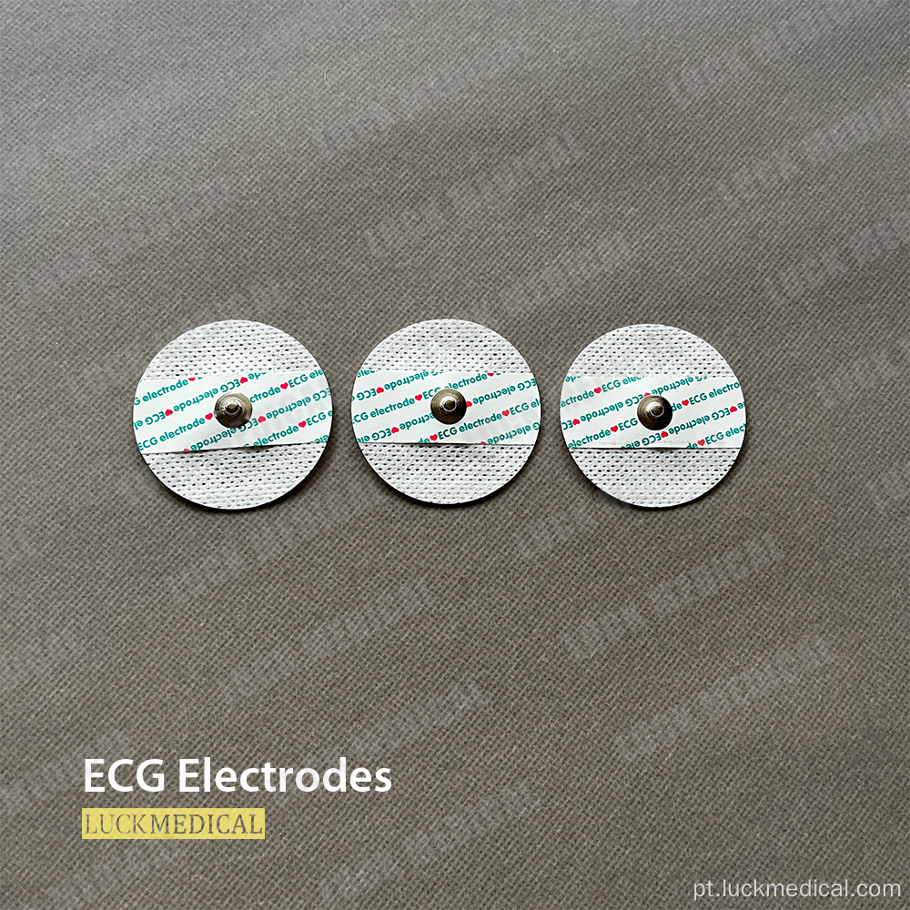 Almofadas de eletrodos de ECG médicos de espuma