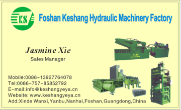 Scrap metal hydraulic machines for sale